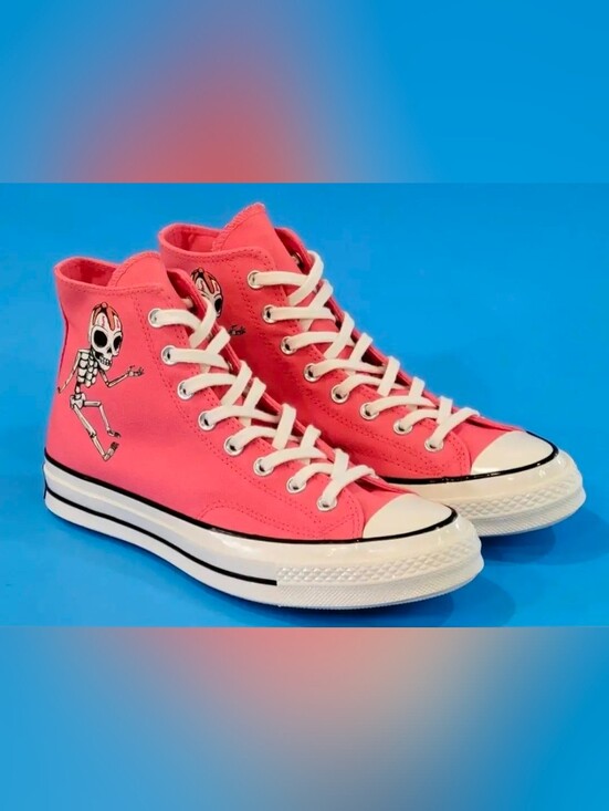 Converse Shoes - "Day of the Dead" UNISEX Converse Chuck Taylor 70 High Top sneakers